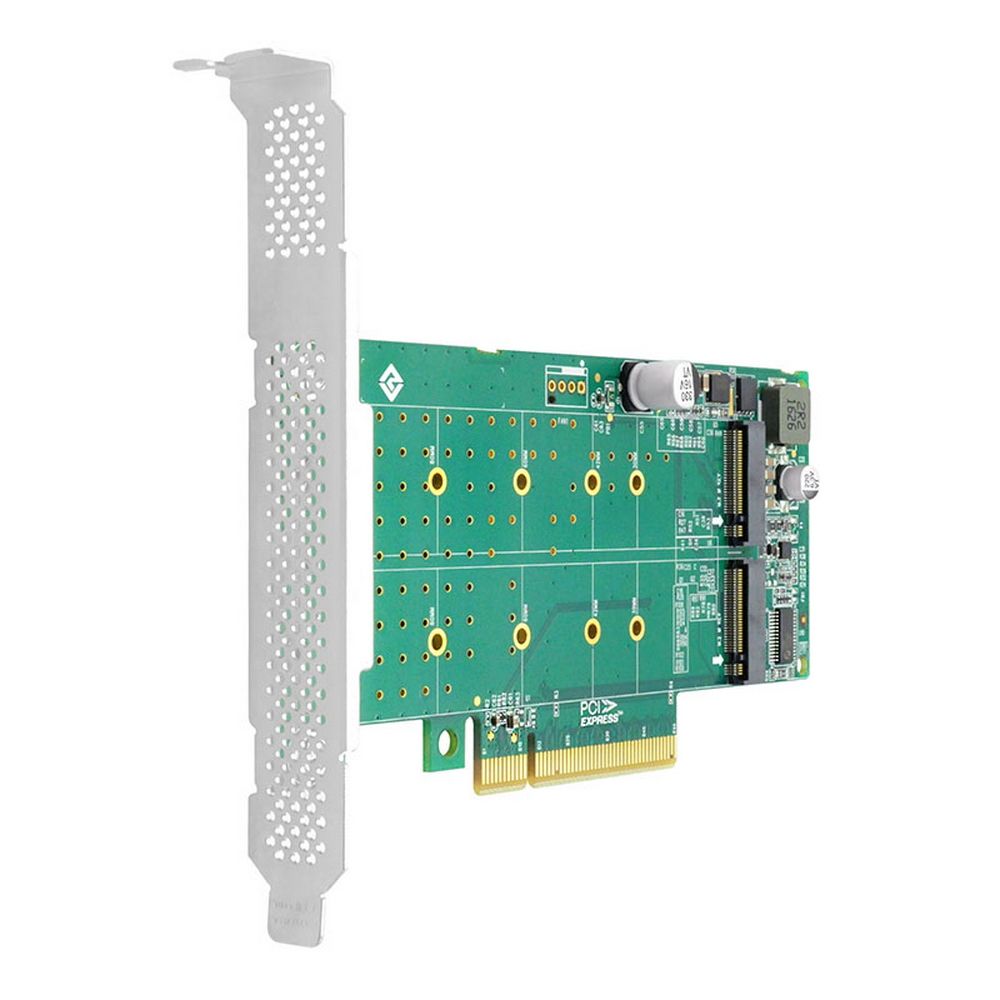 Адаптер PCIe x8 - 2 x M.2 Linkreal LRNV95N8