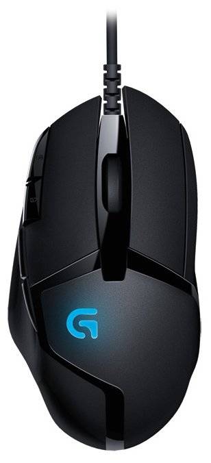 Мышь Logitech G402 Hyperion Fury, USB, черный, 910-004070
