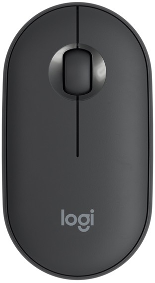 Мышь Logitech Pebble M350 Wireless, серый, 910-005576