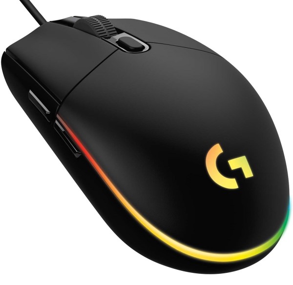 Мышь Logitech G102 Lightsync черный 910-005823