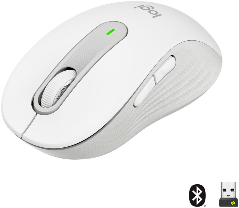 Мышь Logitech Wireless M650, BT, белый, 910-006255