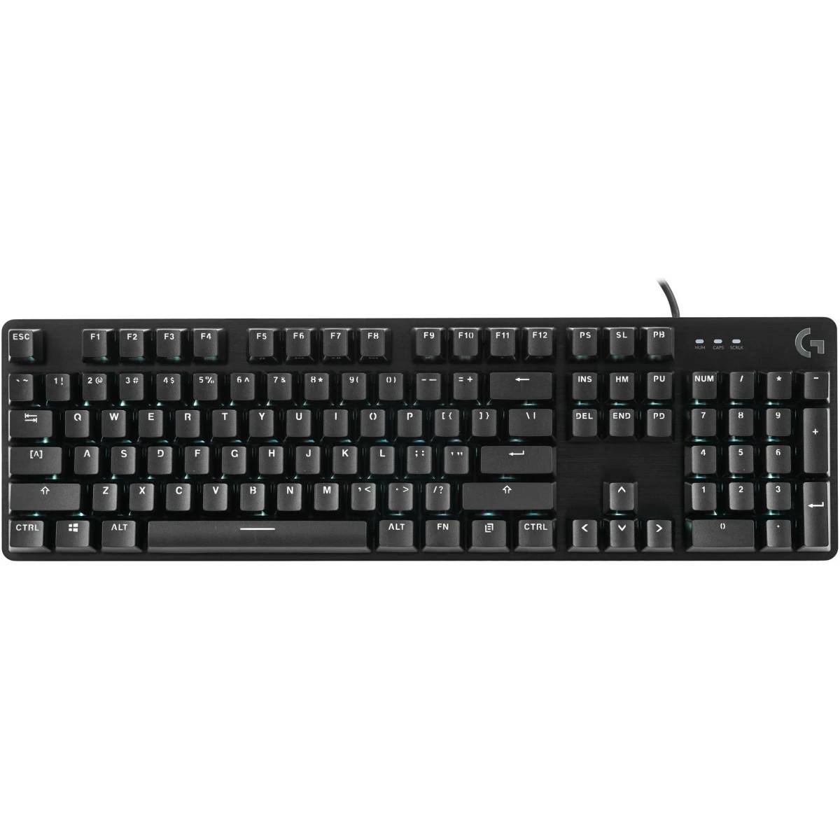 Клавиатура Logitech G412 SE, USB, черный, 920-010440