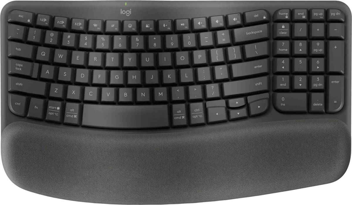Клавиатура Logitech Wave Keys, графитовый 920-012319