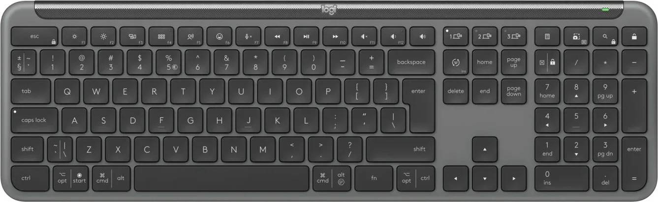 Клавиатура Logitech Signature Slim K950, черный, 920-012434