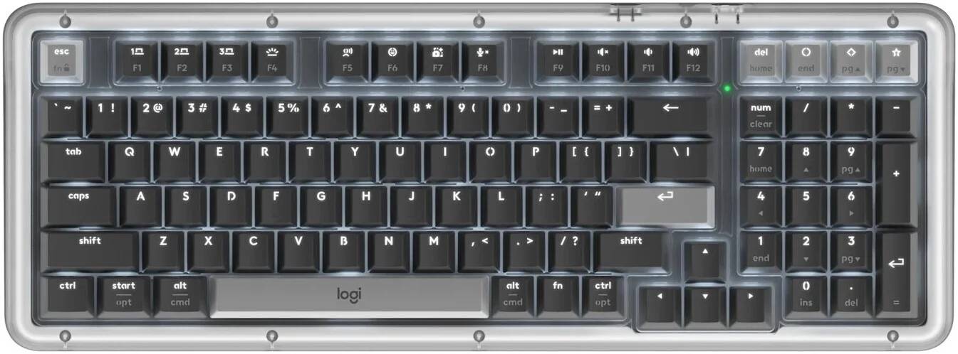 Клавиатура Logitech Alto Keys K98M, черный, 920-013040
