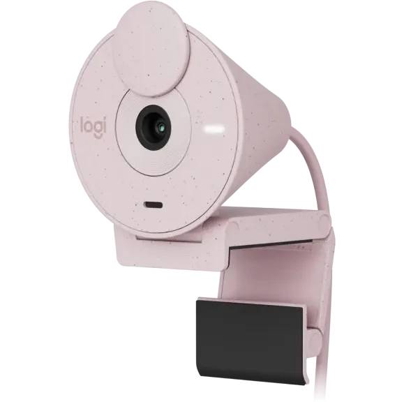WEB камера Logitech Brio 300, USB Type-C, розовый, 960-001449