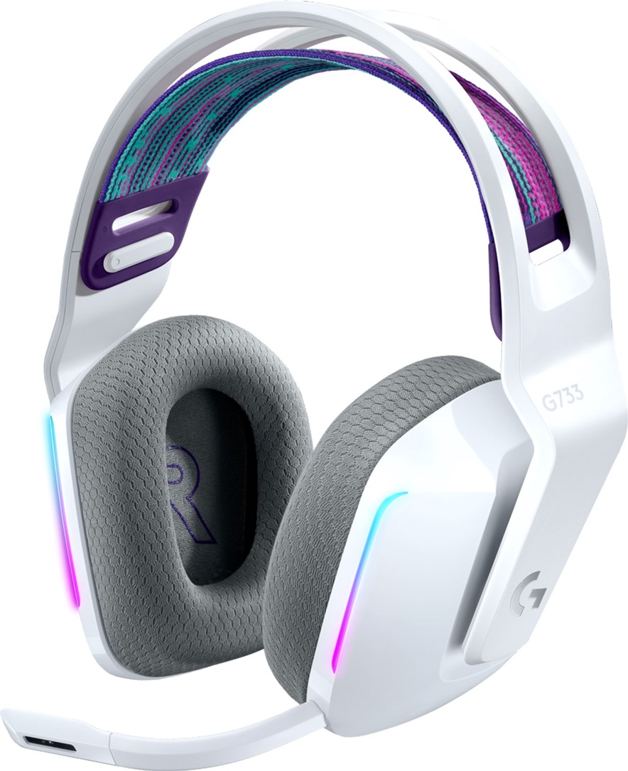 Гарнитура Logitech G733 Lightspeed Wireless White (981-000885)
