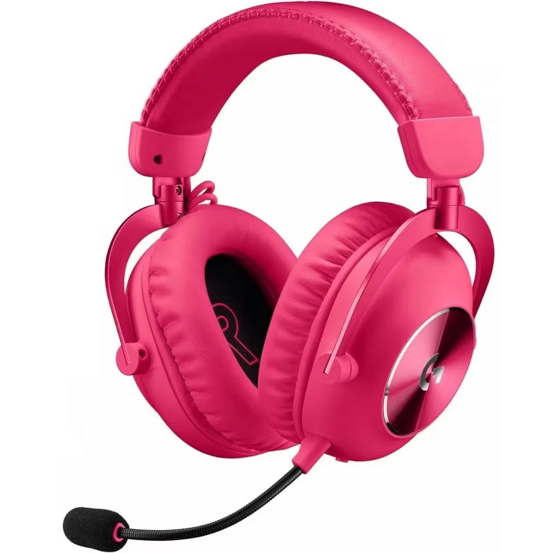 Гарнитура Logitech G PRO X 2 LightSpeed, розовый, 981-001275