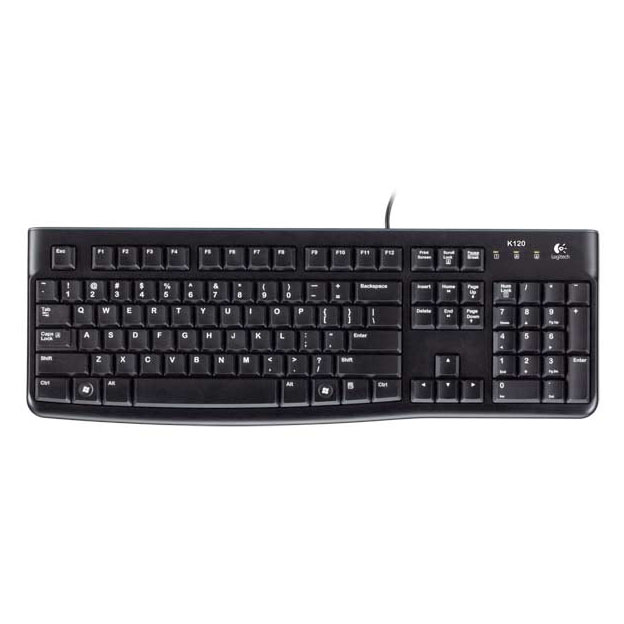 Клавиатура Logitech K120 Compact Keyboard, USB, 920-002522