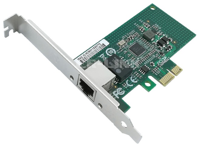 Сетевая карта Lr-Link LREC9204CT, 1xLAN 1Gbps, PCI-Ex1