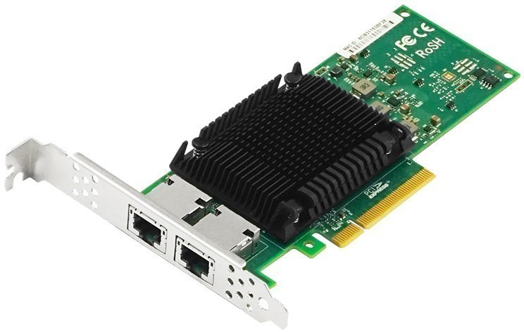 Сетевая карта Lr-Link LRES1012PT, 2xLAN 10Gbps, PCI-Ex8