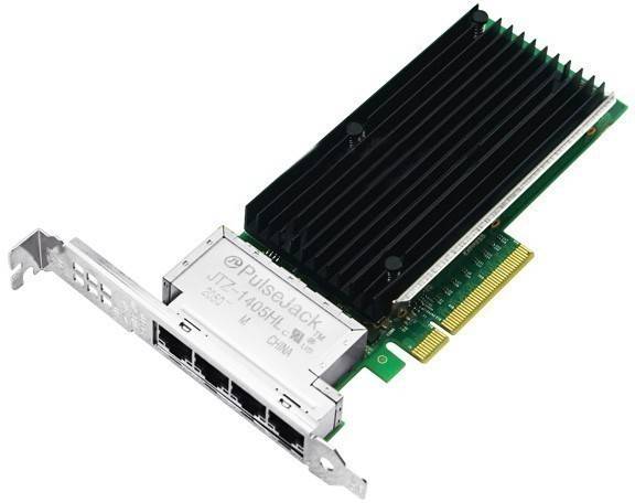 Сетевая карта Lr-Link LRES1013PT, 4xLAN 10Gbps, PCI-Ex8