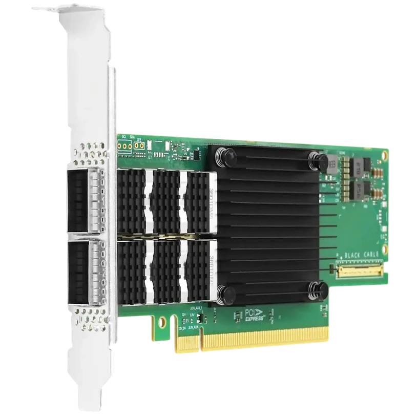 Сетевая карта Lr-Link LRES1160PF-2QSFP56, 2xQSFP56 200Gbps, PCI-Ex16