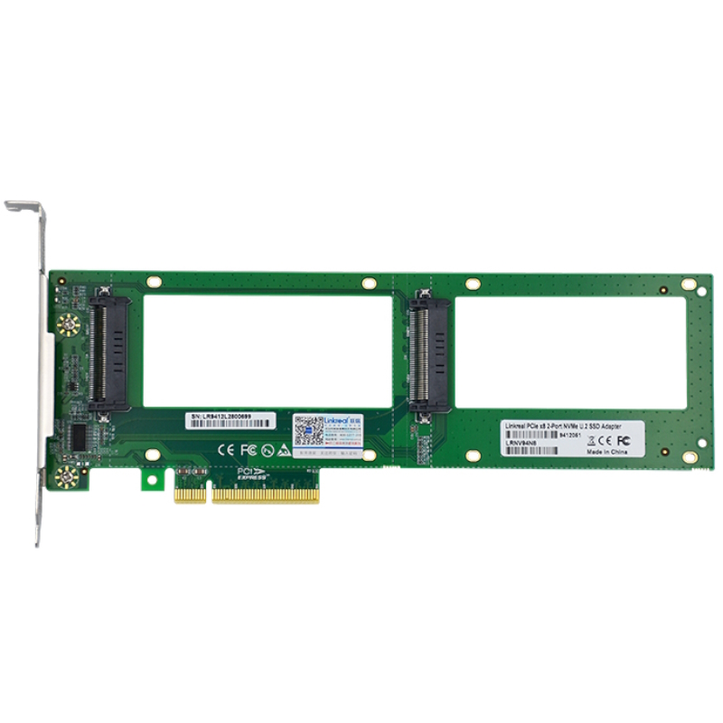 Адаптер PCIe x8 - 2 x U.2 NVMe Lr-Link LRNV94N8