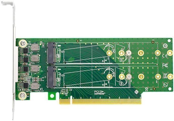 Адаптер PCIe x16 - 4 x M.2 Lr-Link LRNV95NF-L
