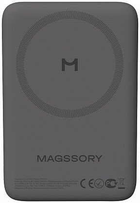 Внешний аккумулятор 10000мАч Magssory Core (PBN013m) Midnight
