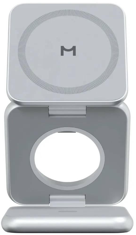 Беспроводное ЗУ Magssory Fold Pro, титан (WCH063t)