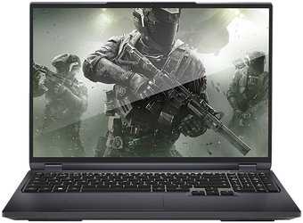 Ноутбук Maibenben X16C (X16C-i544550F44LG4E10), 16" IPS, Core i5 14450HX/ 16Gb/ 512SSD/ RTX 5050 8Gb/ Linux/ Grey