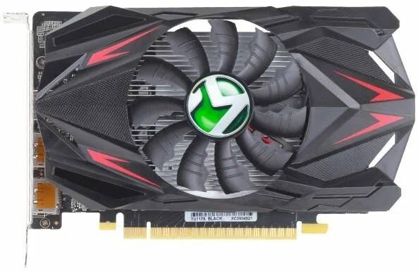 Видеокарта GeForce GTX 1650, 4Gb GDDR6 128bit, Maxsun GTX1650 Transformer 4GB D6, RTL