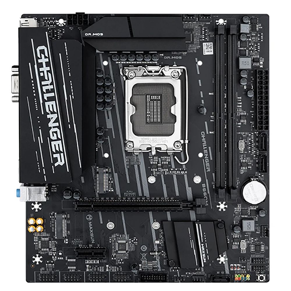 Материнская плата Maxsun Challenger B650M, AM5, (DP, HDMI), 2xDDR V, mATX