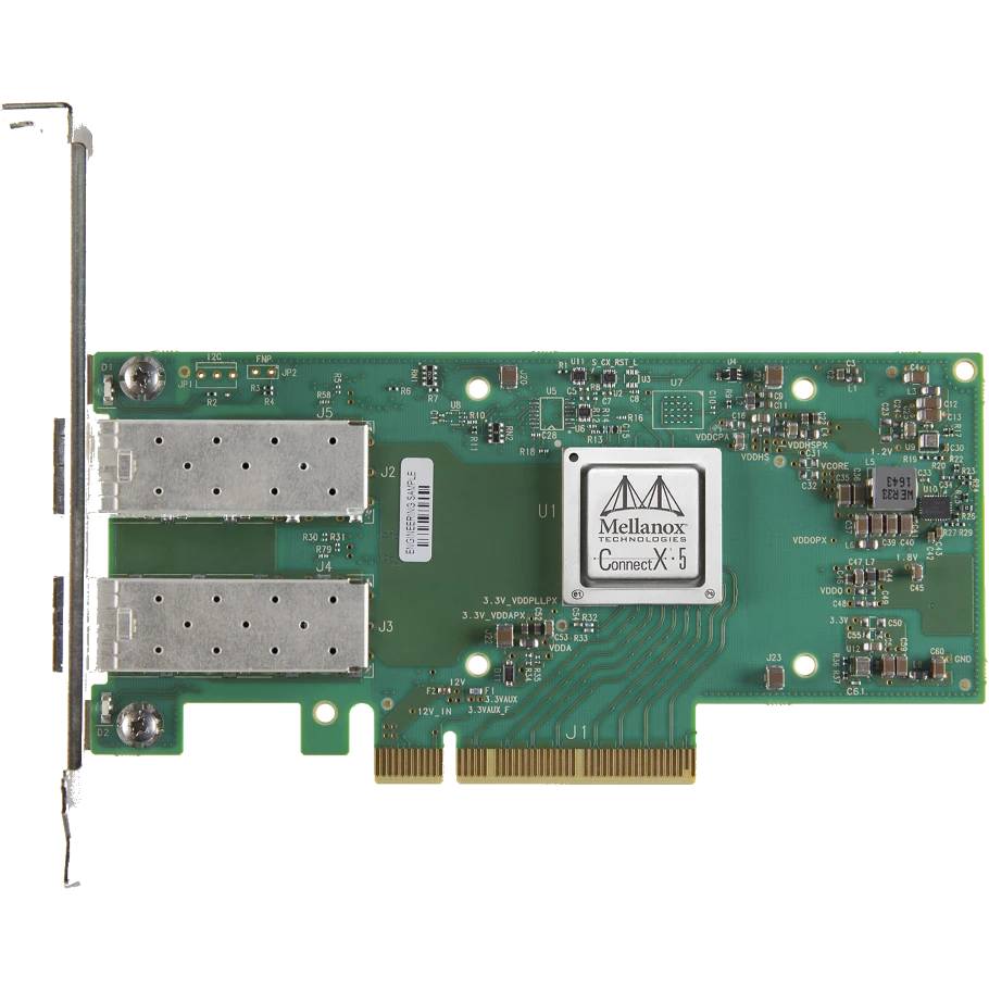 Сетевая карта Mellanox MCX512A-ACUT, 2xSFP28 25GBps, PCI-Ex8