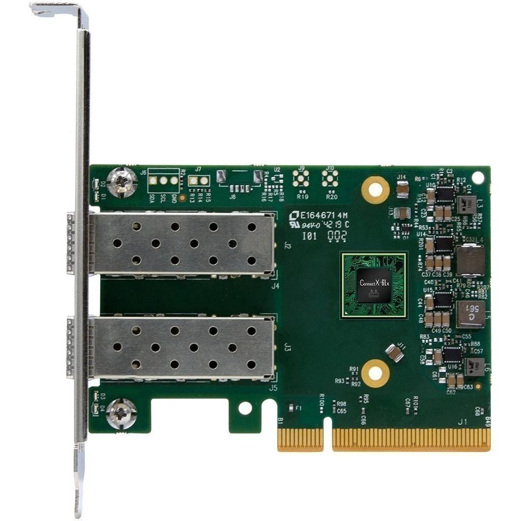 Сетевая карта Mellanox MCX631102AN-ADAT, 2xSFP 25GBps, PCI-Ex8
