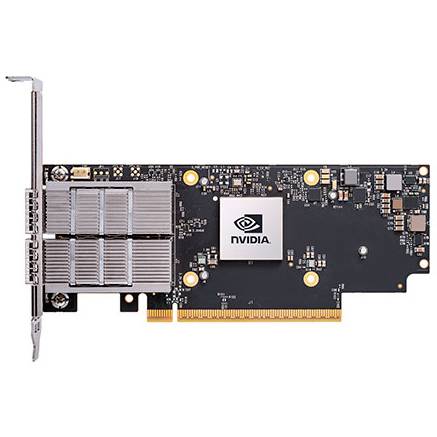 Сетевая карта Mellanox MCX755106AS-HEAT, 2xQSFP112 200GBps, PCI-Ex16