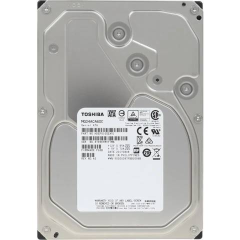 6TB Toshiba (MG04ACA600H), 7200rpm, 3.5", SATA III, 128Mb