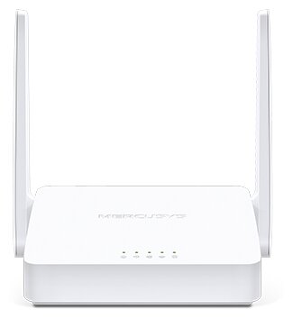 ADSL модем Mercusys MW300D, ADSL2+, 2.4GHz WiFi 300MBps, 3xLAN 100Mbps, AnnexA