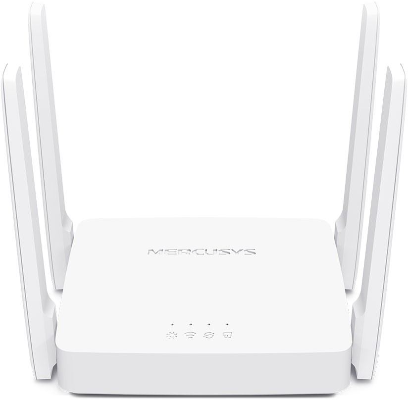 Роутер Wi-Fi Mercusys AC10, 2.4/5GHz 1167Mbps, 2xLAN 100Mbps