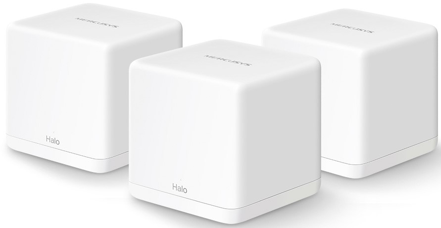 Wi-Fi система Mercusys Halo H30G (3-pack), 2.4/5Ghz, 1267Mbps, 2xLAN 1Gbps