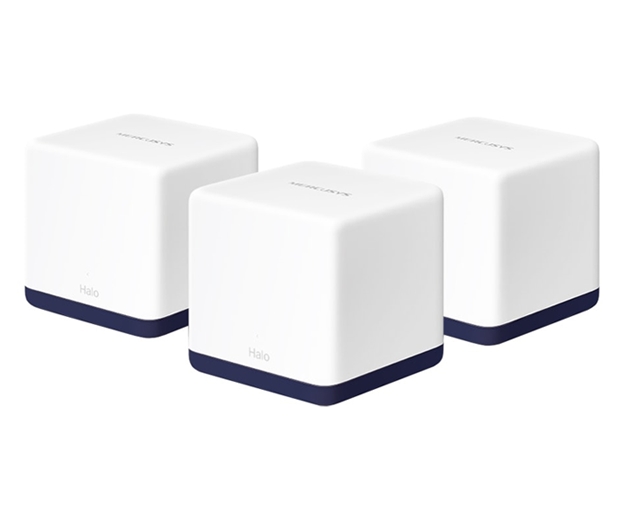 Wi-Fi система Mercusys Halo H50G (3-pack), 2.4/5Ghz, 1900Mbps, 3xLAN 1Gbps