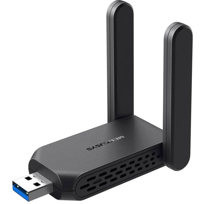 Сетевая карта Wi-Fi, Mercusys MA32H, 2.4/5GHz, 1267Mbps, USB3.0