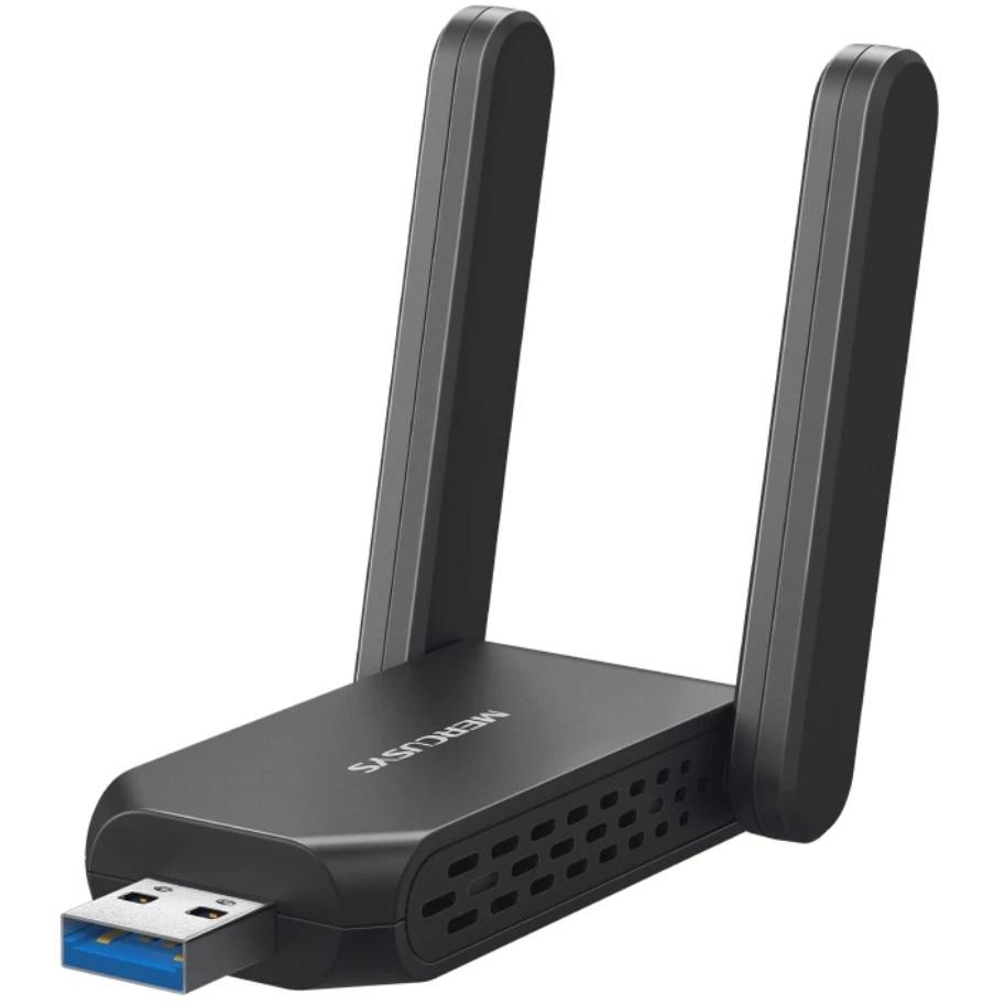 Сетевая карта Wi-Fi, Mercusys MA72XH, 2.4/5GHz, 1267Mbps, USB3.0