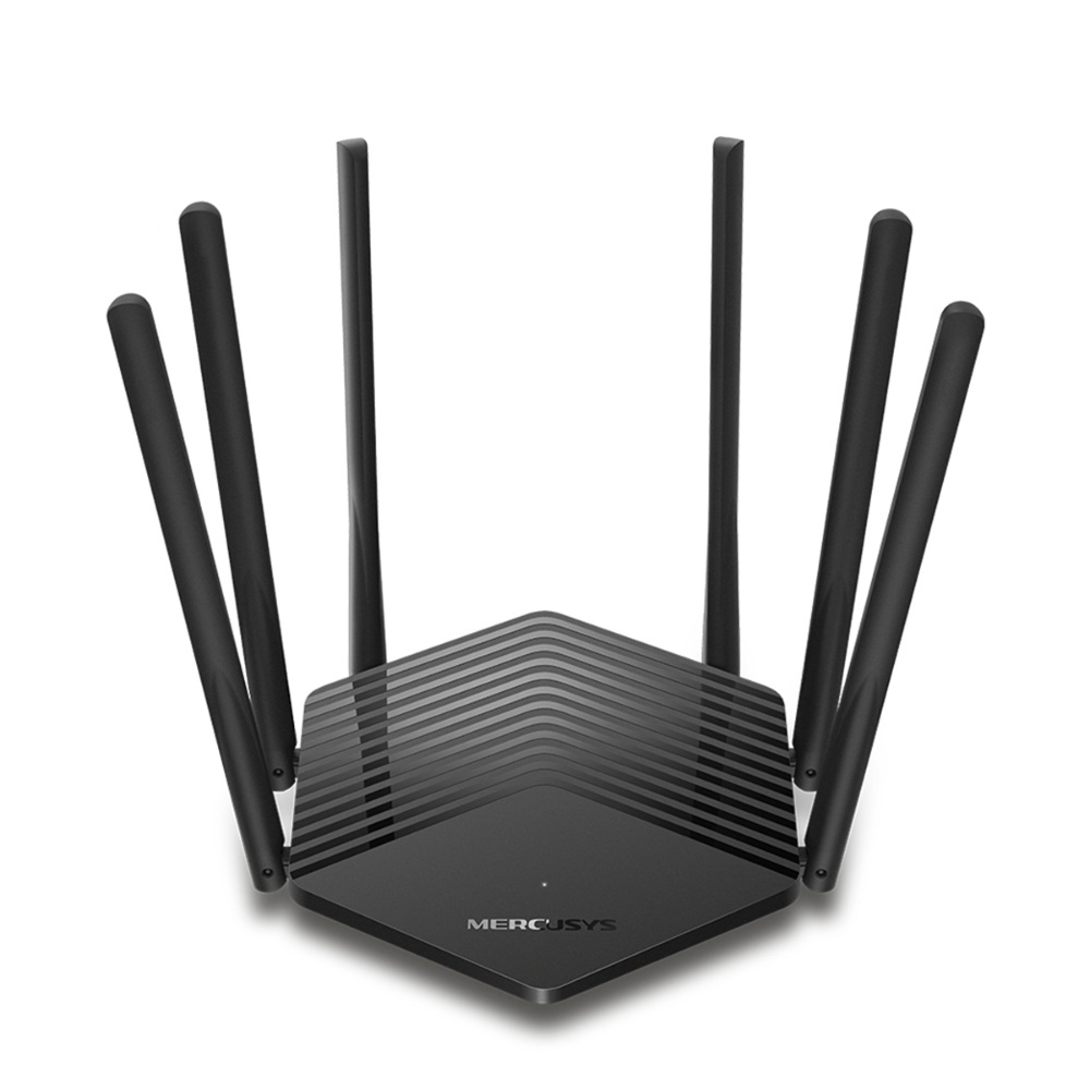 Роутер Wi-Fi Mercusys MR1900G, 2.4/5GHz 1900Mbps, 2xLAN 1Gbps, 1xWAN 1Gbps
