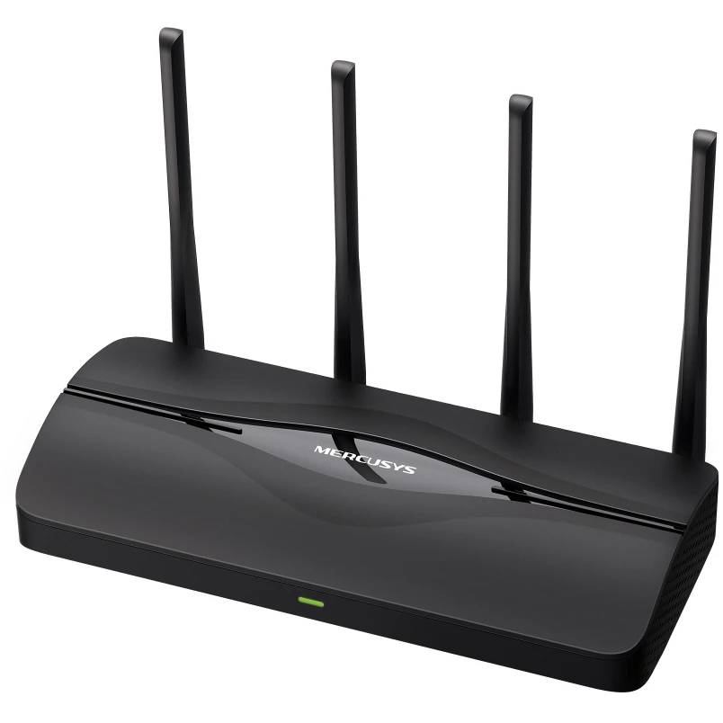 Роутер Wi-Fi Mercusys MR27BE, 2.4/5GHz 3568Mbps, 3xLAN 1Gbps, 1xWAN 1Gbps