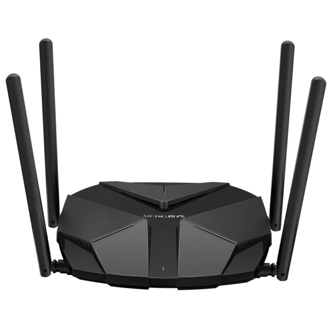 Роутер Wi-Fi Mercusys MR85X, 2.4/5GHz, 2976Mbps, 3xLAN 1Gbps, WAN