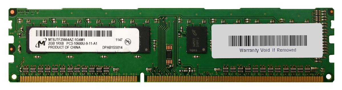 Оперативная память 2Gb Micron MT8JTF25664AZ-1G4M1, DDR III, PC-10600, 1333MHz