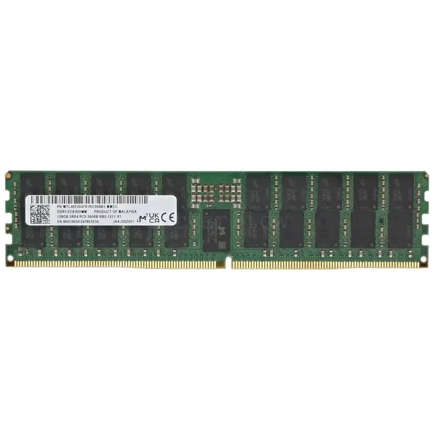Серверная оперативная память 128Gb Micron MTC40F2047S1RC56BB1, DDR V, PC-44800, 5600MHz, ECC Reg, OEM