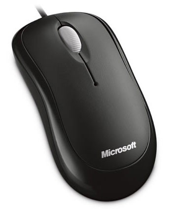 Мышь Microsoft Basic Black (4YH-00007)