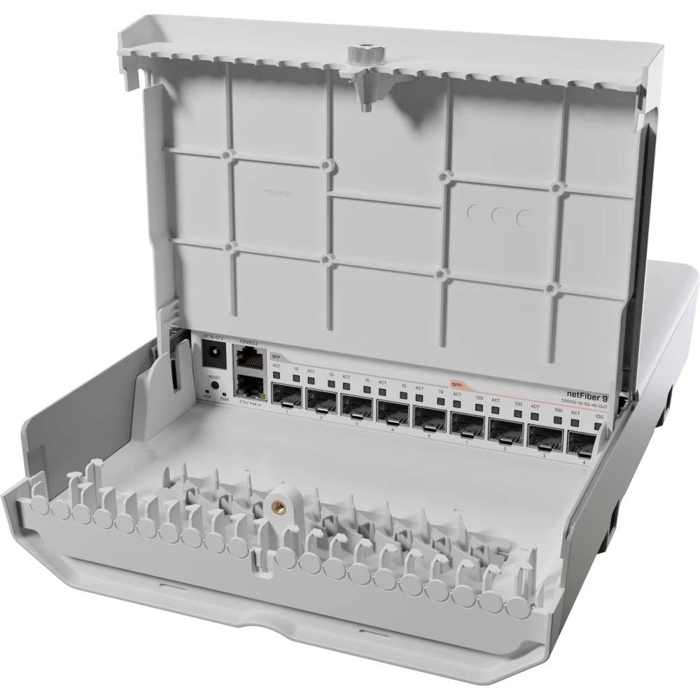 Коммутатор MikroTik CRS310-1G-5S-4S+OUT, 1xLAN 1Gbps, 1xSFP, 4xSFP+
