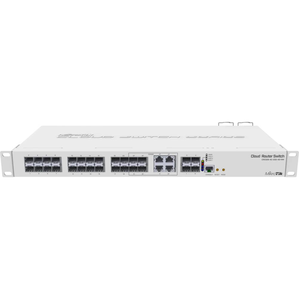 Коммутатор Mikrotik CRS328-4C-20S-4S+RM, 20xSFP, 4xSFP+, 4xCombo