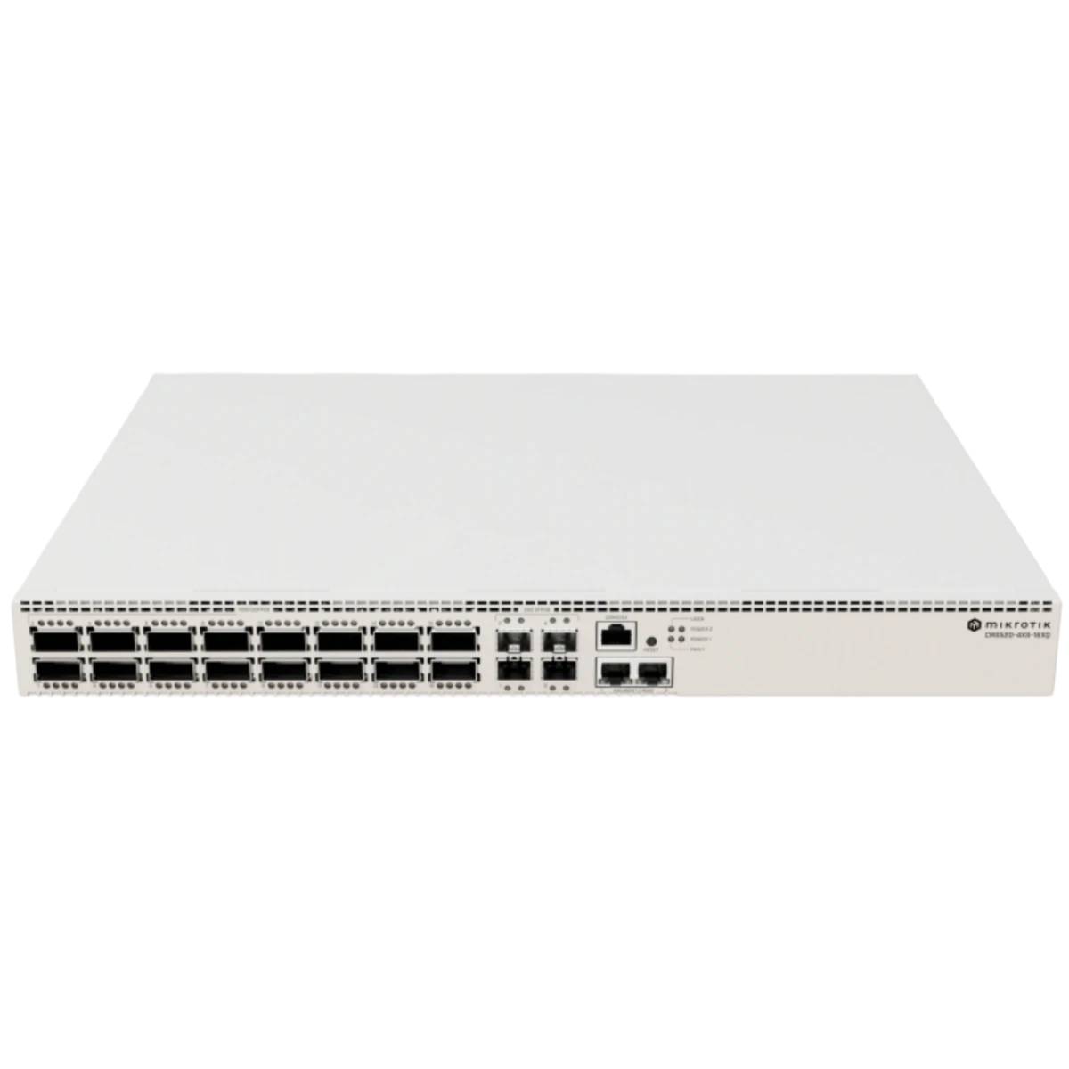 Коммутатор MikroTik CRS520-4XS-16XQ-RM, 2xLAN 1Gbps, 4xSFP28, 16xQSFP28