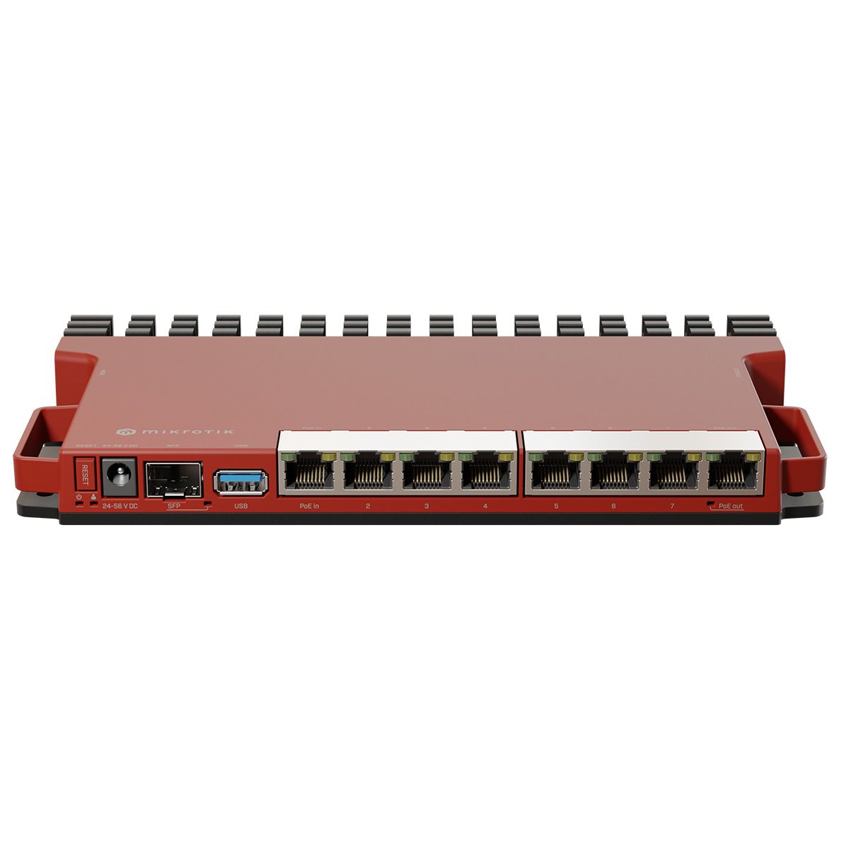 Роутер Wi-Fi MikroTik L009UiGS-RM, 8xLAN 1Gbps, 1xSFP, 1xUSB