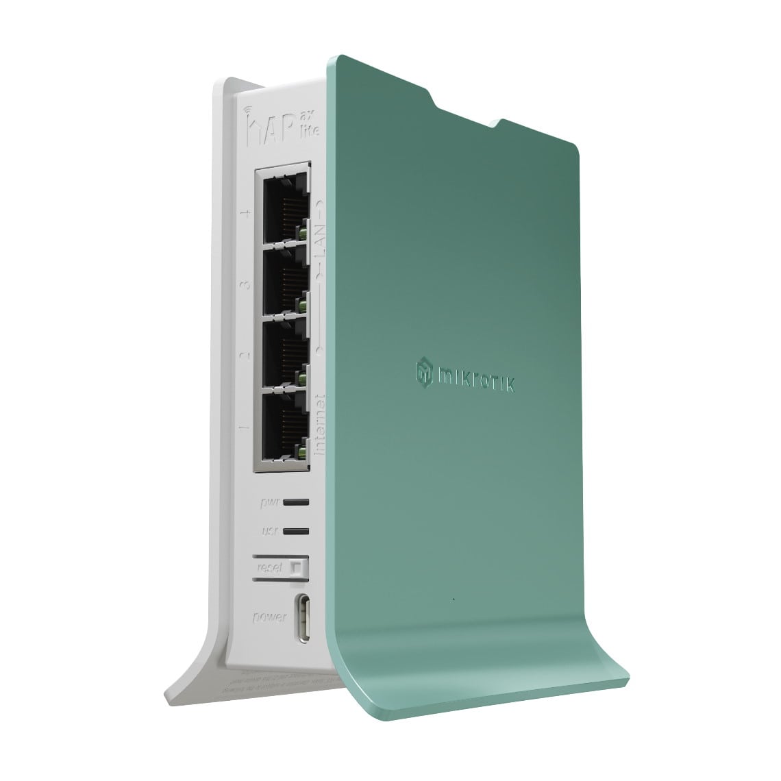 Роутер Wi-Fi MikroTik Hap AX lite L41G-2axD, 2.4GHz, 574Mbps, 4xLAN 1Gbps, 1xUSB