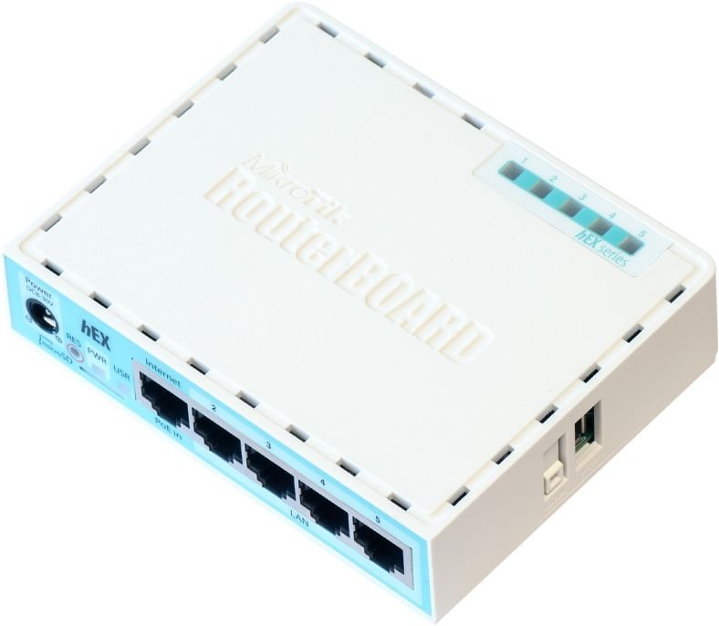 Маршрутизатор MikroTik hEX RB750Gr3