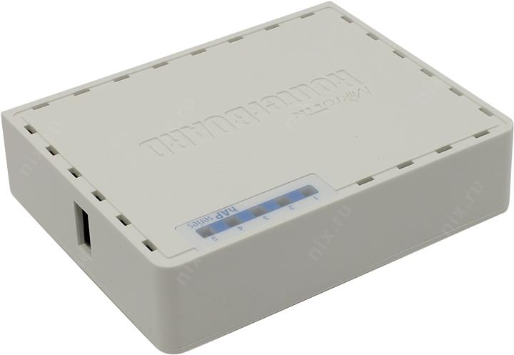 Роутер Wi-Fi MikroTik RB951Ui-2nD, 2.4GHz 300Mbps, 5xLAN 100Mbps, USB