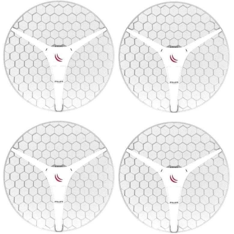 Точка доступа Wi-Fi MikroTik RBLHG-5HPND-XL4PACK, 5GHz, 300Mbps, WAN, 4шт.