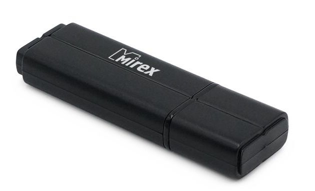 16Gb Mirex LINE BLACK 13600-FMULBK16, USB2.0