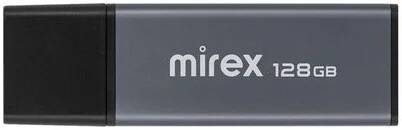 128Gb Mirex STIFF GRAY 13600-FMUST128, USB2.0, Gray